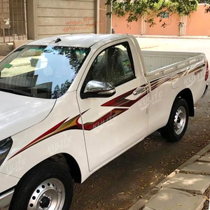 Calcomanías de Vinilo Impermeables para <span class=keywords><strong>Casco</strong></span>, Accesorios para Automóviles TOYOTA Hilux 2017, Kits de Carrocería, Calcomanías - Product Image 1