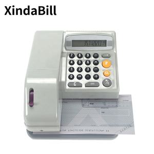 XD-310 Check Schrijver Cheque Printer Kantoor Commerciële Afdrukken 16 Curency Code Machine