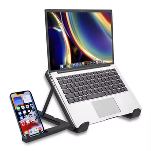 13 Levels <b>Adjustable</b> <b>Laptop</b> Riser <b>Stand</b> Ergonomic Computer Desk <b>Stand</b> With Phone Holder for Notebook - Product Image 4