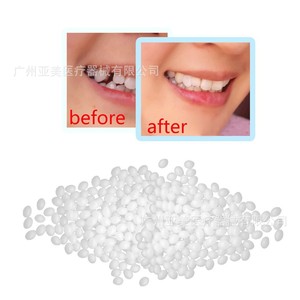 Nouveau jouet dentaire transfrontalier, moulable, pour le blanchiment des dents, jouet de dentition temporaire pour les dents cassées, les espaces dentaires et le fini de maquillage, avec sac de rangement - Product Image 1