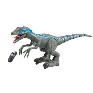Jouet pour enfants, animal, dinosaure, marche électrique, Led, <span class=keywords><strong>télécommande</strong></span> Jurassic RC, spray à capteur tactile Intelligent, 2.4G - Product Image 3