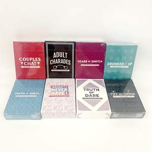 2025 nouvelles cartes de jeu à boire pour adultes jeux faciles amusants pour les nuits d'adultes jeux de couple enterrement de vie de jeune fille pour se faire buzzer - Product Image 6