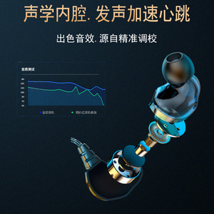 Sports Earphones Wired With Button <b>Control</b> Dynamic Microphone For Android <b>Gaming</b> And Calling Deep Bass Sound - Product Image 3