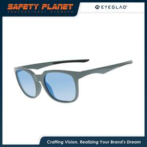 Lunettes de soleil modernes unisexes de style décontracté Lunettes de soleil Demi de luxe avec verres dégradés pour les activités de plein air - Product Image 4