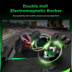 Manette de jeu mobile AB05 Type-C avec double joystick électromagnétique à effet Hall, éclairage RGB, manette de jeu extensible pour Android IOS - Product Image 4