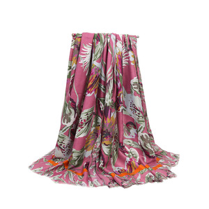 Bufanda de Mezcla de Seda y Lana 70*180CM – En Stock, Chal de Invierno, Suave y Cálido, Envío Rápido, Venta al Por Mayor - Product Image 2