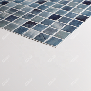 Azulejo de vinilo autoadhesivo, impermeable, Cuadrado, para sala de estar, baño, cocina, contra salpicaduras, PVC, barato, 1mm - Product Image 4