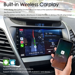 Radio para Auto con CarPlay, Android 13, Control por Voz con IA, 8GB+128GB, Navegación GPS para Hyundai Elantra Avante I35 2011-2016, Reproductor Multimedia de Video - Product Image 4