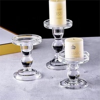 Pot à bougie cylindrique en verre de luxe, conteneur vide en gros pour la fabrication de bougies, cire de soja, décoration de mariage et de maison
