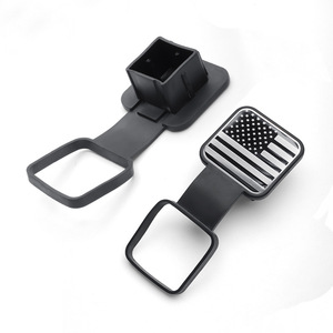 Tapón de Receptor de Enganche para Remolque, Cubierta de Bola de Enganche, Cubierta de Receptor de Enganche Negra, Tapón de Goma a Prueba de Polvo - Product Image 1