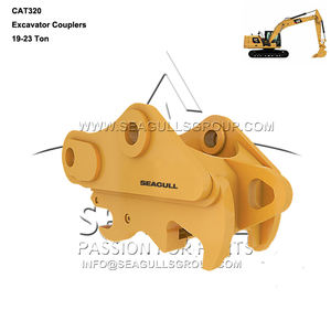 CAT320คุณภาพสูงไฮดรอลิกCouplersด่วนสำหรับรถขุด - Product Image 2