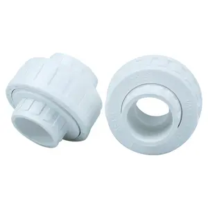 water drainage plastic fittings SCH 80 Pvc Pipe fittings PVC Union