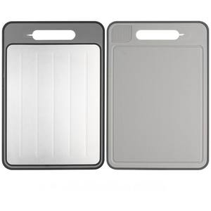Herramientas <span class=keywords><strong>de</strong></span> aluminio para carne y alimentos congelados, tablero <span class=keywords><strong>de</strong></span> descongelación, bandeja <span class=keywords><strong>de</strong></span> descongelación <span class=keywords><strong>de</strong></span> doble cara con <span class=keywords><strong>tabla</strong></span> <span class=keywords><strong>de</strong></span> <span class=keywords><strong>cortar</strong></span> y afilador <span class=keywords><strong>de</strong></span> cuchillos - Product Image 1