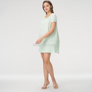 Vestidos en Oferta para Mujer, Casuales, de Algodón y Tencel, Modernos, Nuevos, Personalizados, Cómodos, Mini Vestido - Product Image 4