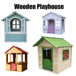Migliore qualità lussuosa per <span class=keywords><strong>bambini</strong></span> all'aperto Cubby House grande <span class=keywords><strong>casetta</strong></span> in <span class=keywords><strong>legno</strong></span> per i <span class=keywords><strong>bambini</strong></span> - Product Image 6