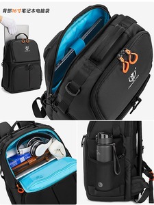 Grande Capacidade Dual Ombro <span class=keywords><strong>DSLR</strong></span> Camera Video Backpack Profissional durável com design impermeável New Outdoor Photographie Bag - Product Image 5