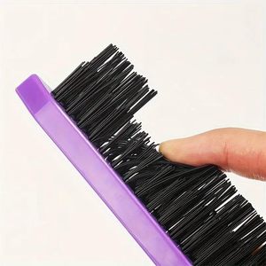 Cepillo de pelo de nailon personalizado al por mayor, cepillo de pelo antiestático de plástico con punta, peine delgado para peinar, herramientas de estilismo - Product Image 3