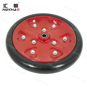 Conjunto de Rueda de Presión para Sembradora, Piezas de Maquinaria Agrícola, Sembradora de Siembra Directa, Nueva, de Goma y Acero, Marca HUICHAO - Product Image 6
