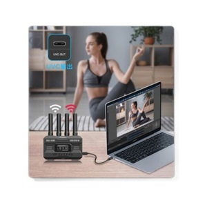 ชุดส่งสัญญาณภาพไร้สาย Zhixun Technology Cineview He แบบดูอัลแบนด์ ระยะ 350 เมตร HDMI สำหรับอุปกรณ์ถ่ายทอดสด - Product Image 3