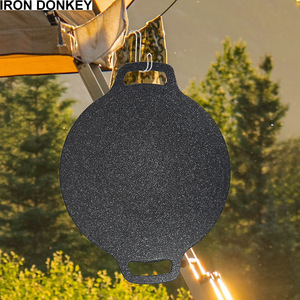 Outdoor Camping Barbecue Plate Portable Picnic Pot Rice Stone Non-stick Barbecue Plate - Product Image 5