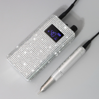 Nouveau diamant professionnel Portable polisseuse à ongles 40000 tr/min Rechargeable électrique manucure forte perceuse à ongles sans noyau