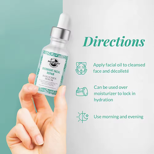 Suero de Ácido Hialurónico Natural y Bakuchiol OEM/ODM, Productos Ordinarios, Suero Reparador Facial Nocturno para el Cuidado de la Piel - Product Image 4