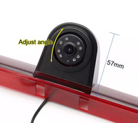 Caméra de recul CCD pour feux stop, vision nocturne, étanche IP68, assistance au stationnement pour Mercedes Benz Sprinter/Vito/VW