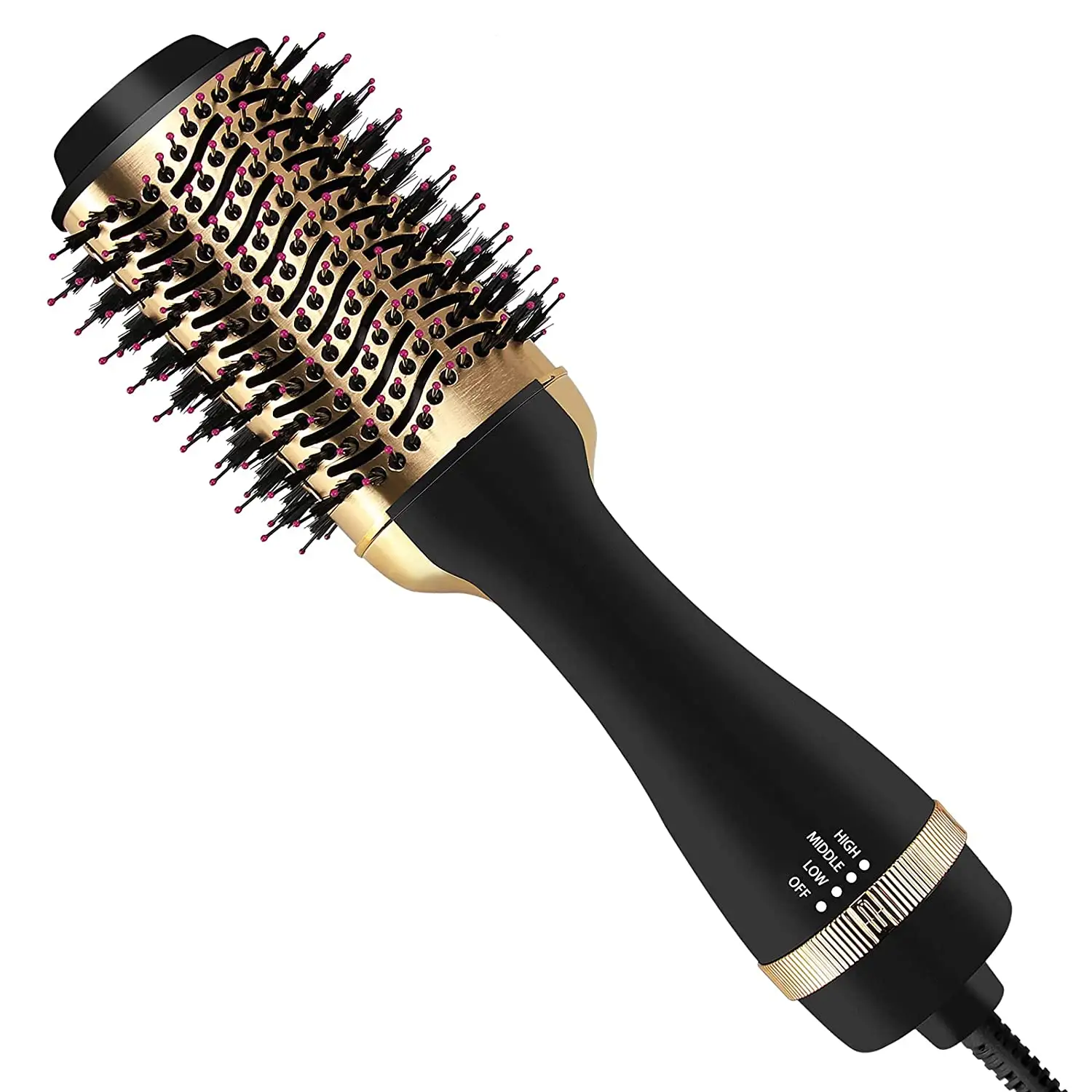 Secador De Cabello Sèche-cheveux électrique à air chaud Brosse à lisser Brosse à cheveux Sèche-cheveux Brosse en un