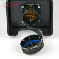 ABCCABLS Caja de escenario de audio de 12 vías y 37 pines, divisor de audio XLR de 12 canales, conexión rápida a Fan 19Pin Socapex a caja de escenario hembra de 12XLR