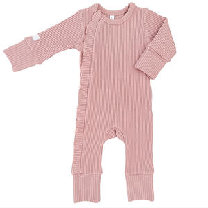 Tutina con Piedini per Neonati e Bambini, 100% <span class=keywords><strong>Cotone</strong></span> Lavorato a Maglia, <span class=keywords><strong>Pigiama</strong></span> con Zip, Ecologico, Morbido, Casual, Manica Lunga per Neonati e Lattanti - Product Image 5