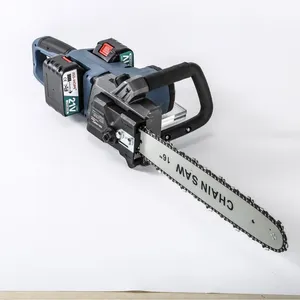 62 foresterie 60cc 25 pouces gardé bois coupe tronçonneuse Machine scie à chaîne alimentée par batterie - Product Image 3