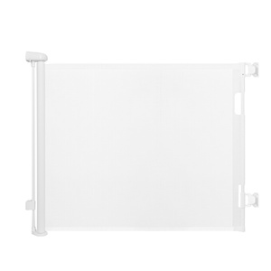Barrière de sécurité pour bébé en maille réglable à une main personnalisable avec design multifonctionnel - Product Image 1