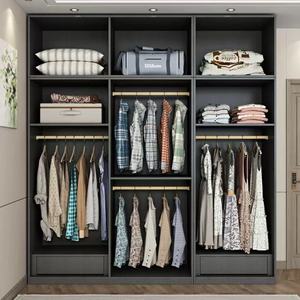 Ensemble de chambre complet avec armoire en bois à 3 portes, armoire de chambre à coucher/garde-robe, armoire tout-en-un pour la maison - Product Image 6