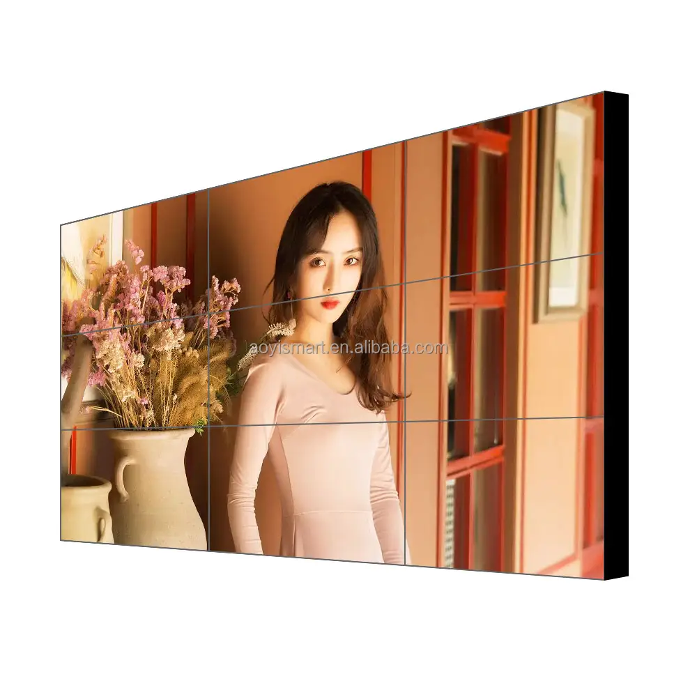 46/49/55/65 дюймов 1,8/3,5/5,5 мм Безель LG/Samsung панель HD LCD видео настенный ЖК-экран сплайсинга