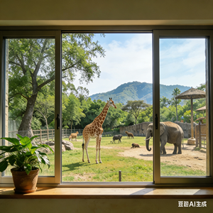 نوافذ زجاجية منزلقة حديثة أفقية من الفولاذ المقاوم للصدأ ومقاومة للرياح من سبائك الألومنيوم للفنادق والشقق والفلل مع خاصية العزل الحراري - Product Image 3