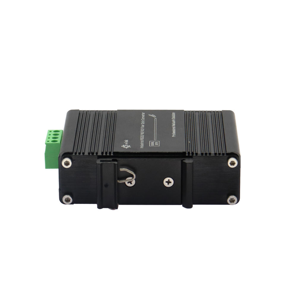 Industrial 10/100/1000Base-T to 1000Base-X SFP Media Converter