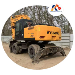 Original hyundai 210w-9 <b>Excavator</b> Used <b>Tyre</b> 210 Used Korea Make Hyundai 210w-7 Wheel <b>Excavator</b> Cheap Sale - Product Image 1