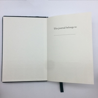 Cahier chrétien en lin à couverture rigide, format A5, entièrement personnalisable, journal en tissu de prière en français