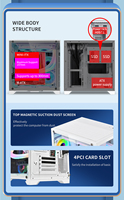 SNOWMAN OEM Tempered Glass PC Case a E-sport's Favorite Low MOQ Computer Cases With USB 3.0 Custom ATX Towers Gaming Cabinet