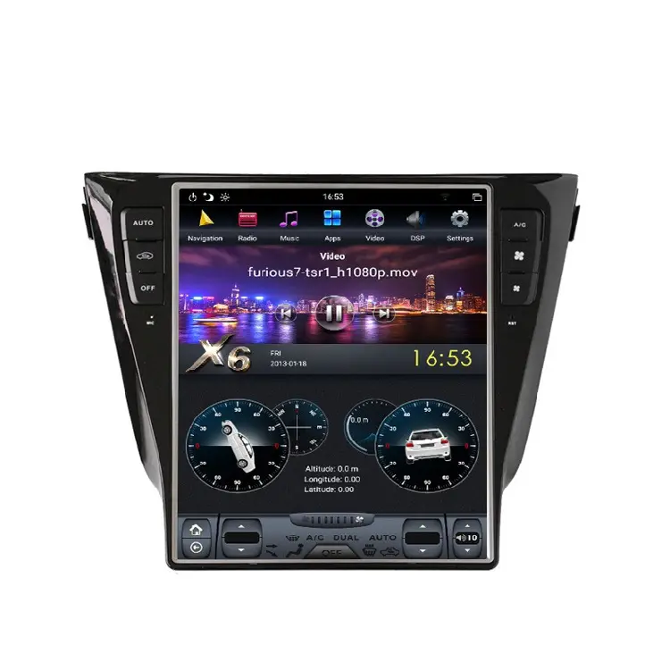 12.1 Inch Android 10 For Nissan X-trail 2014-2016 Car Radio Multimedia Video Player Navigation Gps 2 Din Car Auto Radio Dvd
