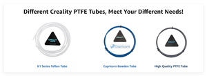 Tube Bowden en PTFE Creality 2M 2,5 mm ID 1,75 mm <span class=keywords><strong>pour</strong></span> <span class=keywords><strong>filament</strong></span>, résistant à la chaleur, compatible K1 Max K1C K2 <span class=keywords><strong>Ender</strong></span> <span class=keywords><strong>3</strong></span> V3, pièces d'imprimante 3D - Product Image 5