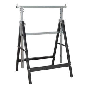 Caballete de construcción telescópico de trabajo plegable ajustable - Product Image 2