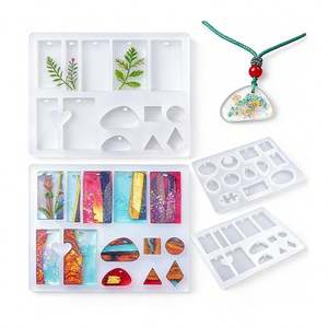 Kit de Iniciación para Diseño de Joyería con Resina, Resina Transparente Dura, Lámpara UV Portátil para Suministros de Joyería DIY, Llavero de Modelo - Product Image 1