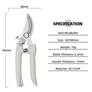 高品質ガーデンハンドツールトリマー3Cr13ステンレス鋼剪定ばさみ剪定鋏 - Product Image 2