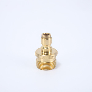 Pure <b>Copper</b> High Pressure <b>Washer</b> Connector 1.0-1.9 Gpm Light Duty Adjustable Pressure For Car Wash Machine Water Outlet - Product Image 2