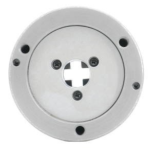 HLTNC K12-400A Mandril de torno hidráulico de 4 mordazas, estándar europeo, con punta de husillo de 38 mm y carrera de émbolo, para perforación de gran diámetro - Product Image 4