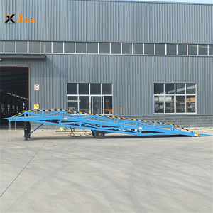 8Ton 10Ton 12Ton Contenedor móvil hidráulico portátil Carretilla elevadora Rampa de muelle de carga para camiones - Product Image 5