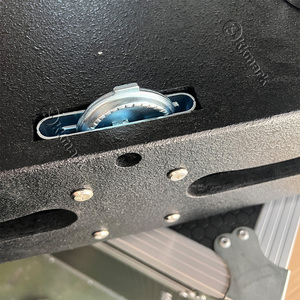 Mới có thể tháo rời 19 "2U 4U 6U 8U 10U khuếch đại bánh răng bằng gỗ hộp Stackable và khóa Rack mount Giao thông vận tải trường hợp chuyến bay - Product Image 5