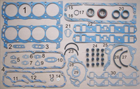 Junta de Culata de Alta Calidad para Ford F100 F250 F350 MUSTANG THUNDERBIRD BRONCO OEM F6TZ6051KA 10149700 CH2544 8548PT2