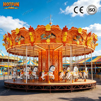 Manège d'attraction intérieur/extérieur 36 places pour parcs d'attractions et centres commerciaux